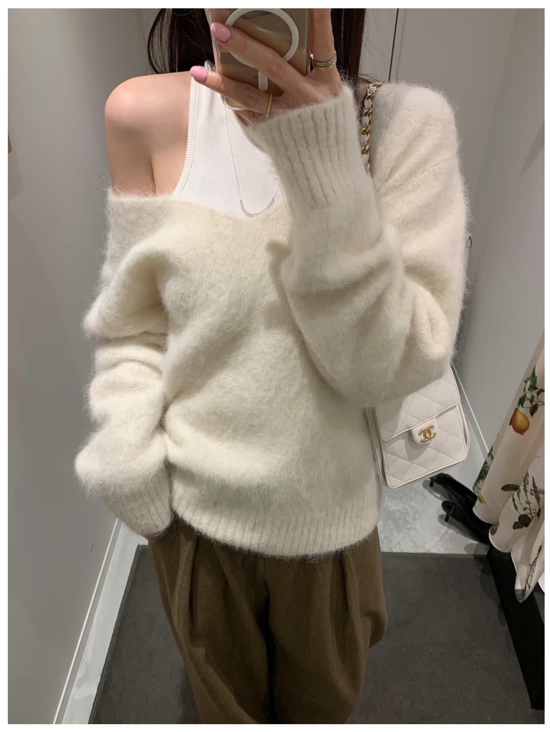 오브제스트 알파카 투웨이 니트 상품이미지4