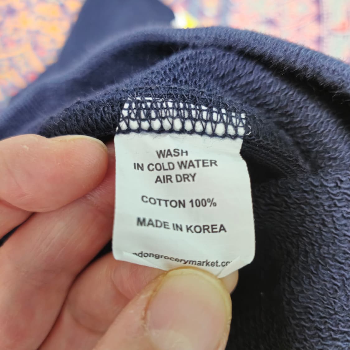 [M]런던 그로서리 마켓London Grocery Market 맨투맨 상품이미지6