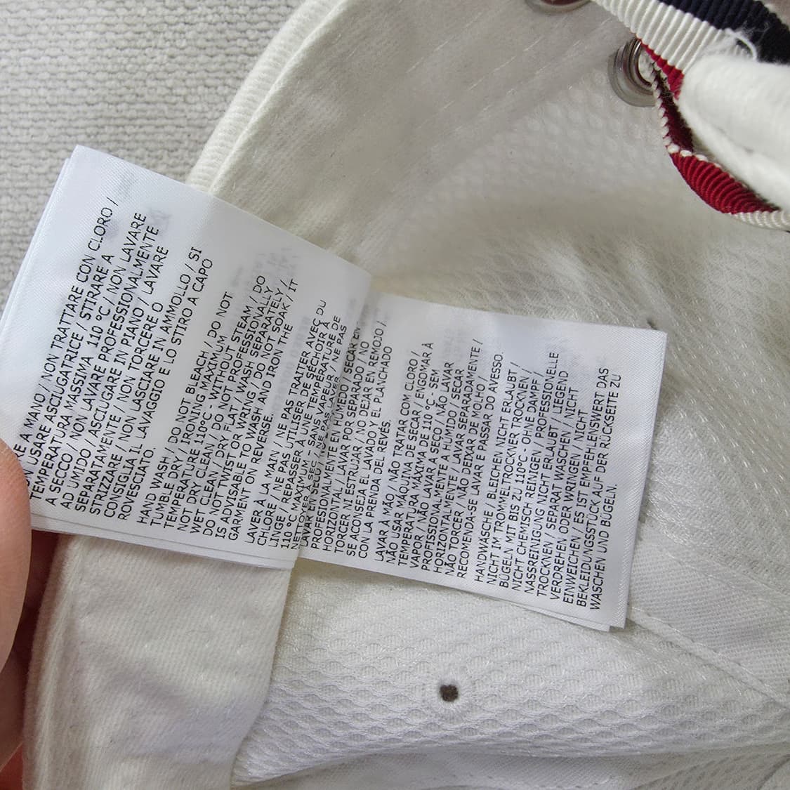 [F] 몽클레어 볼캡 모자  0127J 상품이미지8