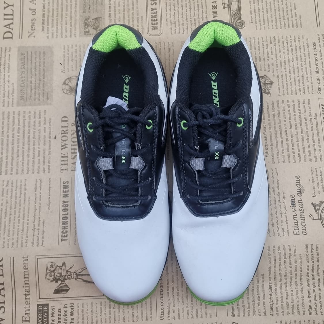 던롭 골프화 남성 스파이크리스250 상품이미지2