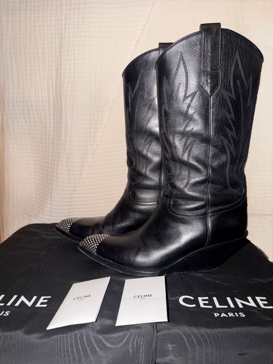 셀린 문부츠 스타스와로브스키 웨스턴 부츠 상품이미지3