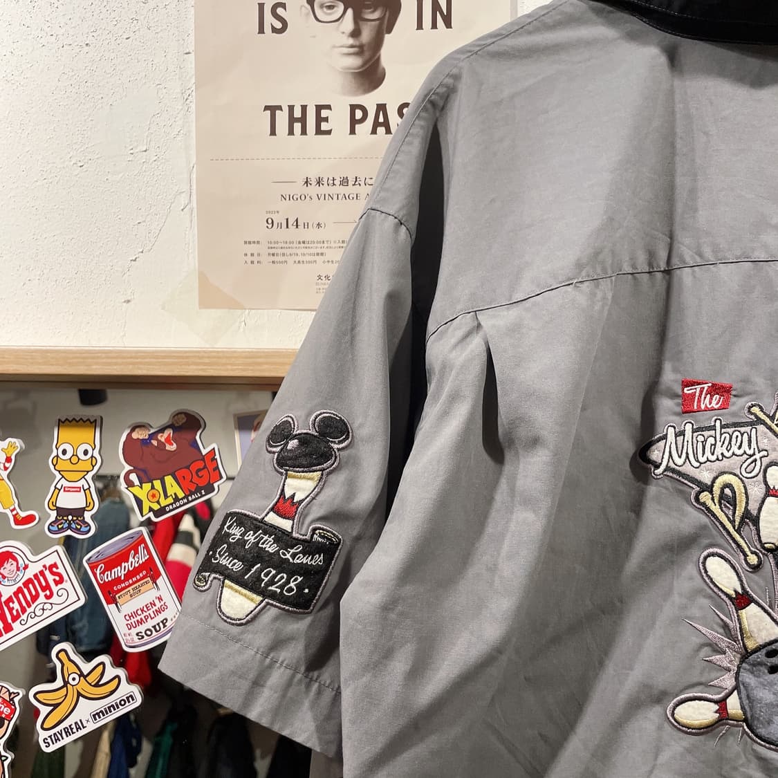 미키마우스 볼링셔츠 3XL 상품이미지4