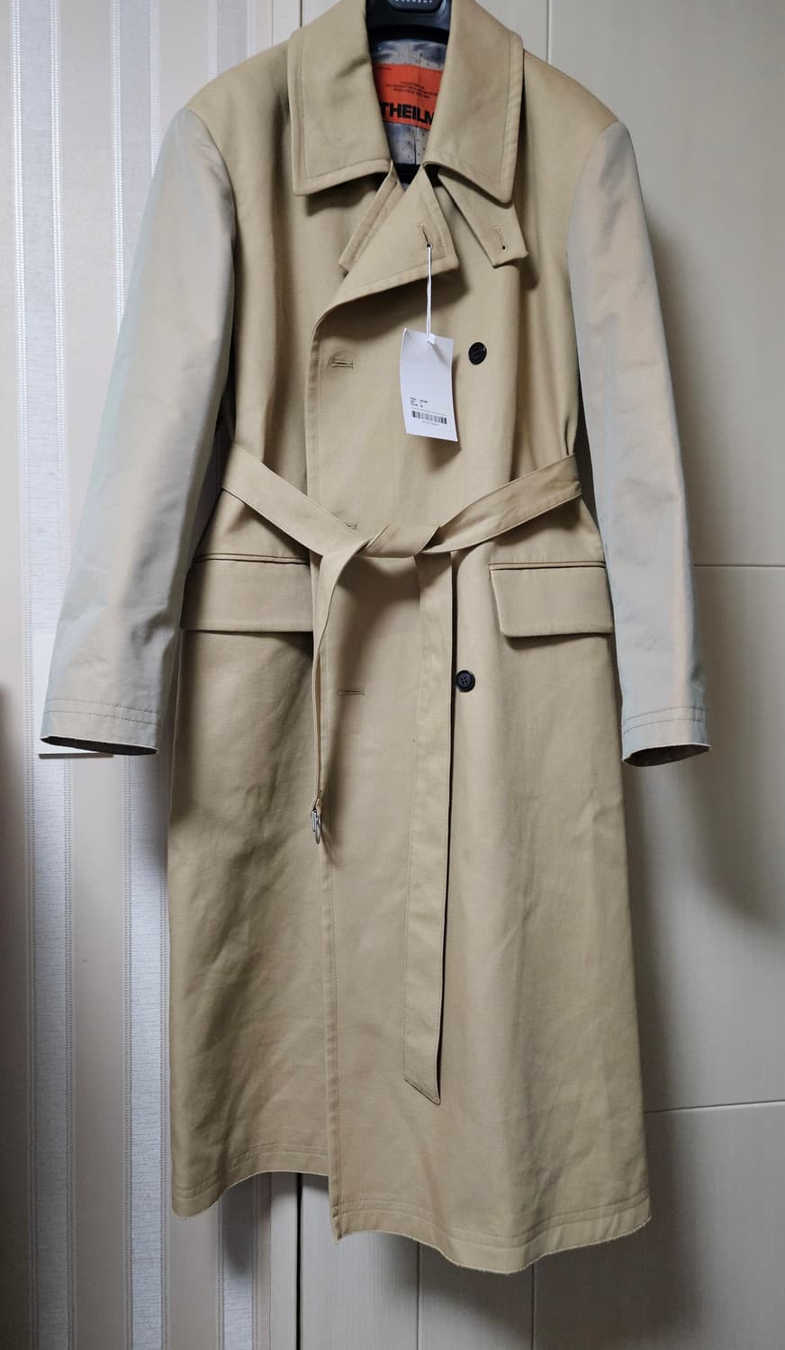 [새상품] 더일마 THEILMA 트렌치코트 상품이미지1