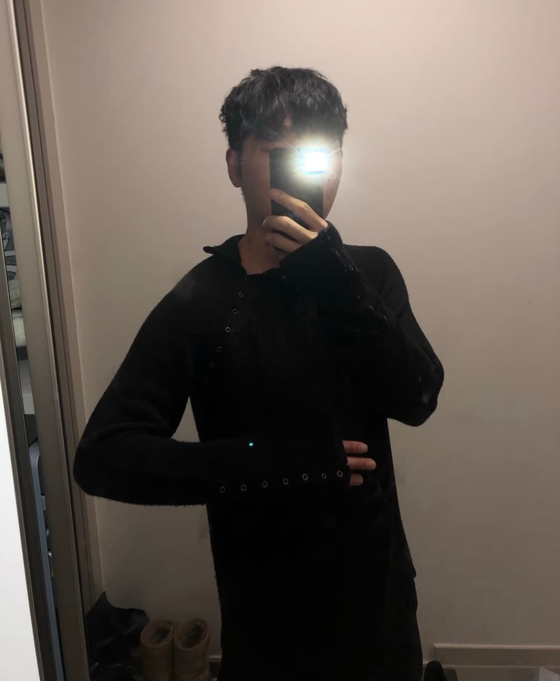 아르마니 사선 롱슬리브 상품이미지2