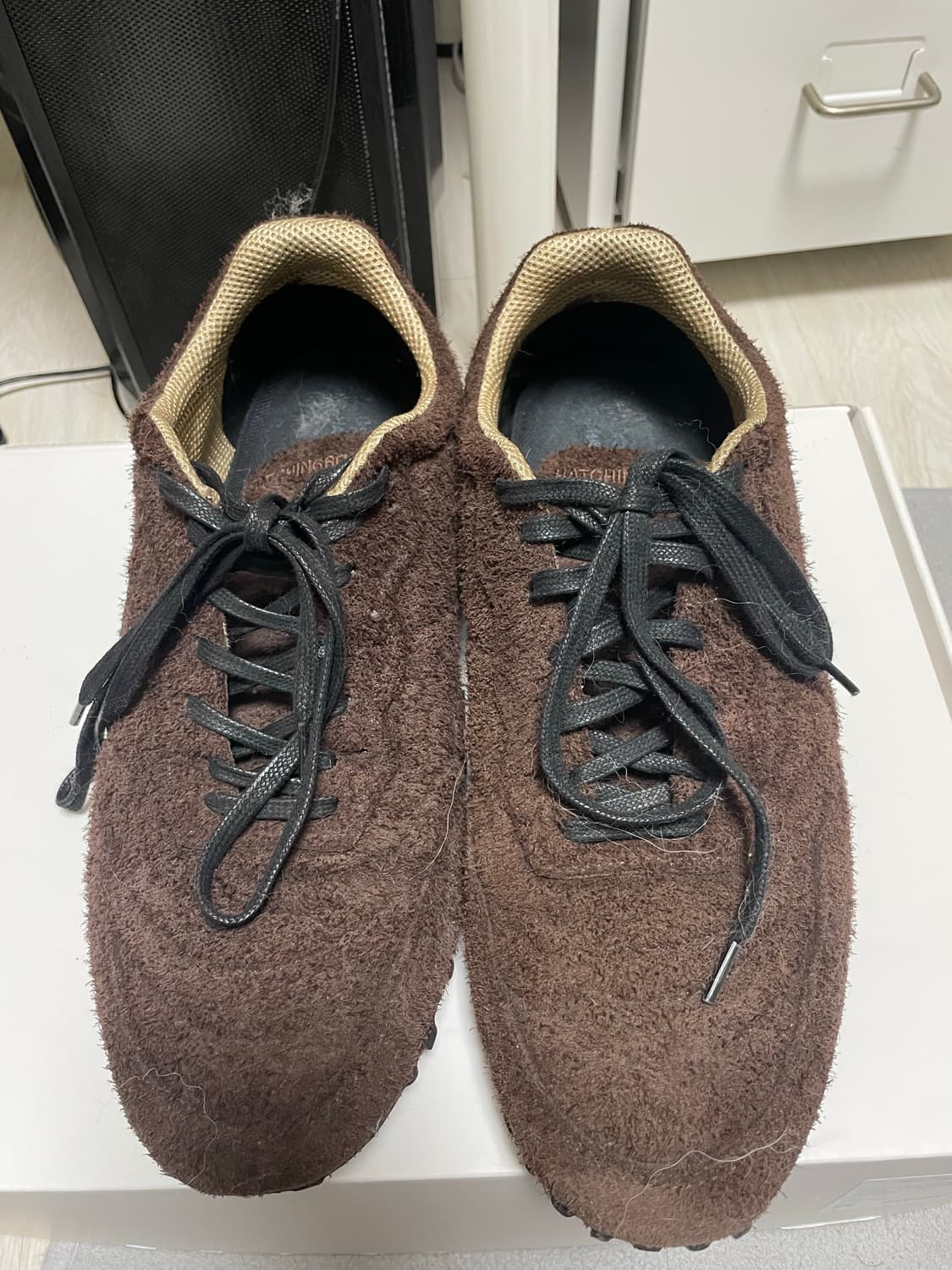 해칭룸 풋볼화 브라운 285 상품이미지1