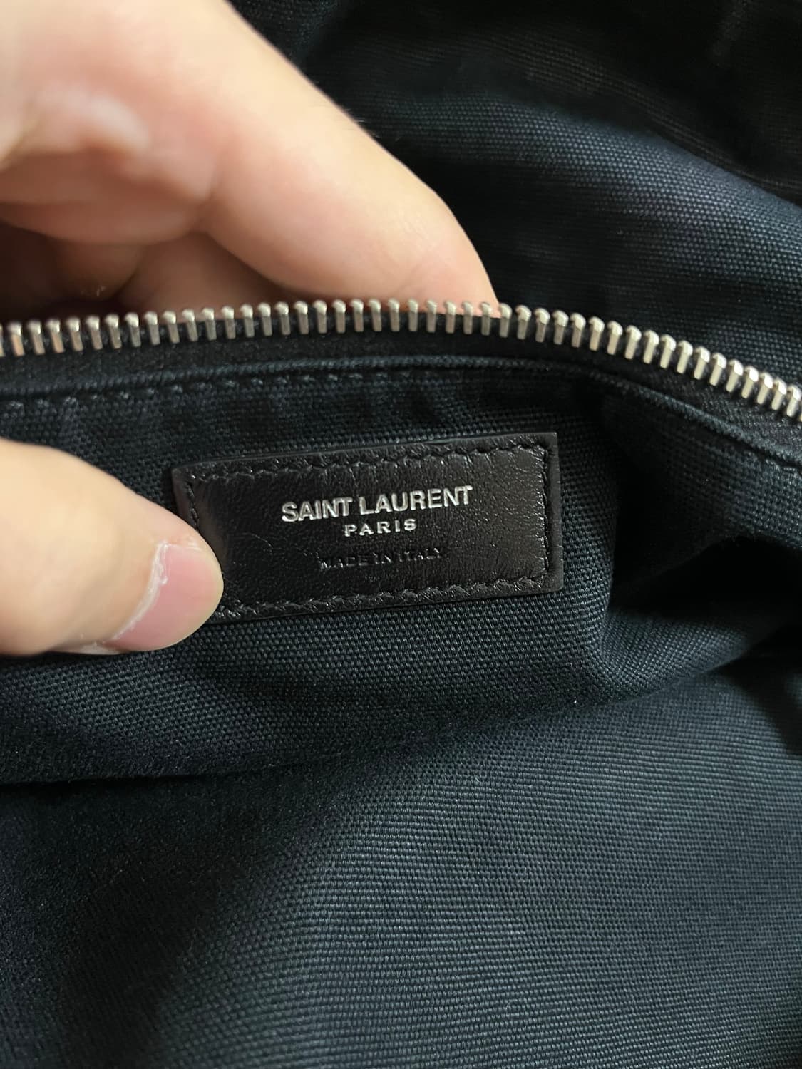 생로랑 파리 ID convertable bag canvas black 상품이미지7