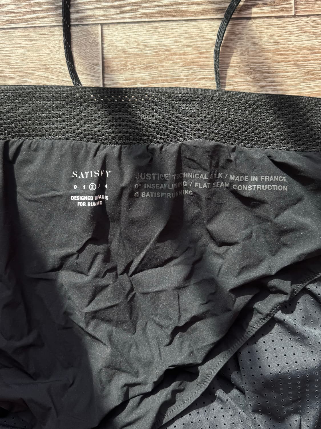 새티스파이 스페이스-O 2.5인치 디스턴스 쇼츠 블랙 상품이미지3