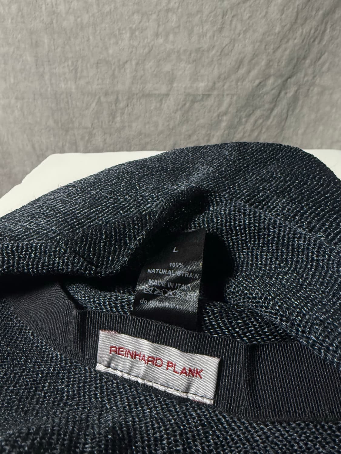 Reinhard Plank Natural Straw Bucket Hat  상품이미지7