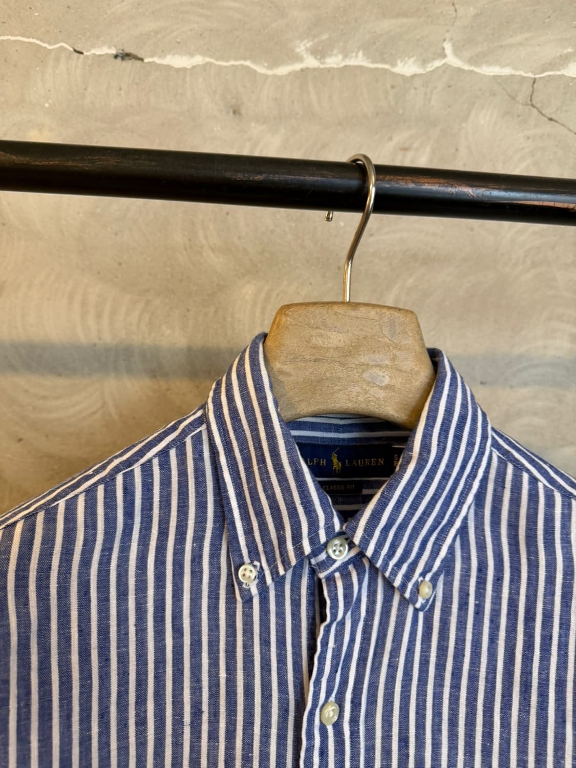 폴로 랄프로렌 리넨 셔츠 100 상품이미지3