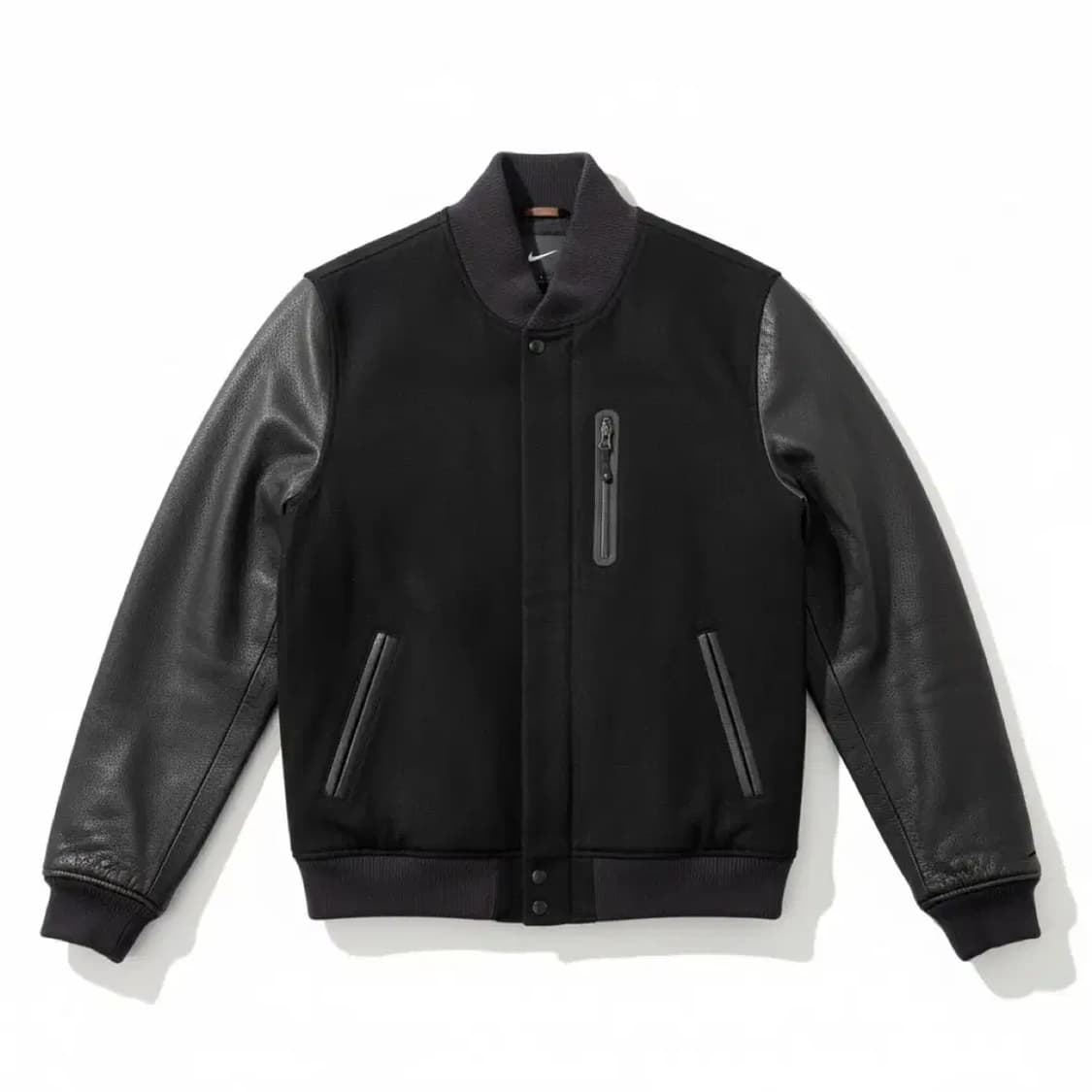 Nike leather varsity jacket XL 상품이미지1