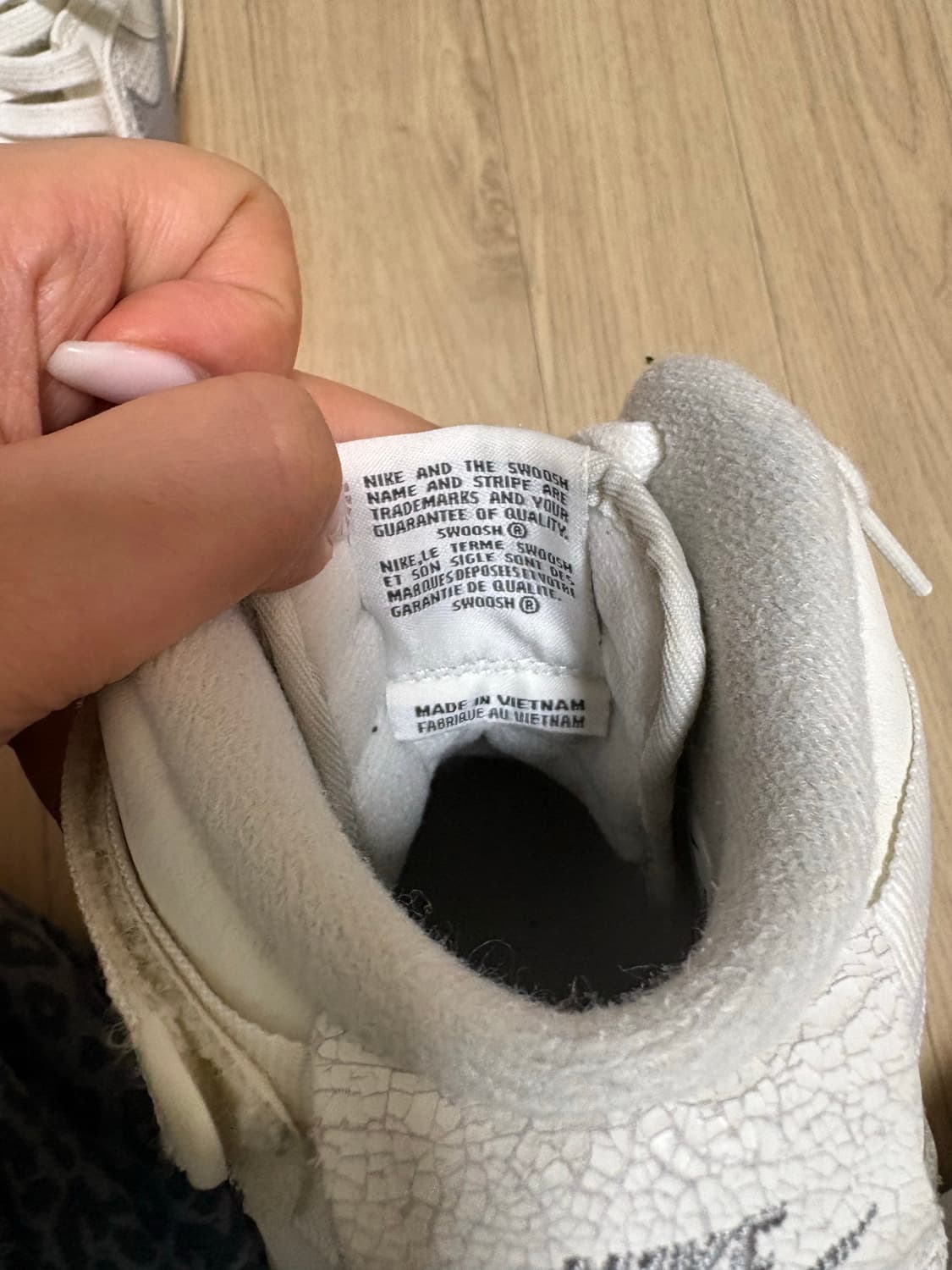 나이키 에어포스 1 하이 '07 LV8 세일 앤 미디움 그레이 상품이미지7