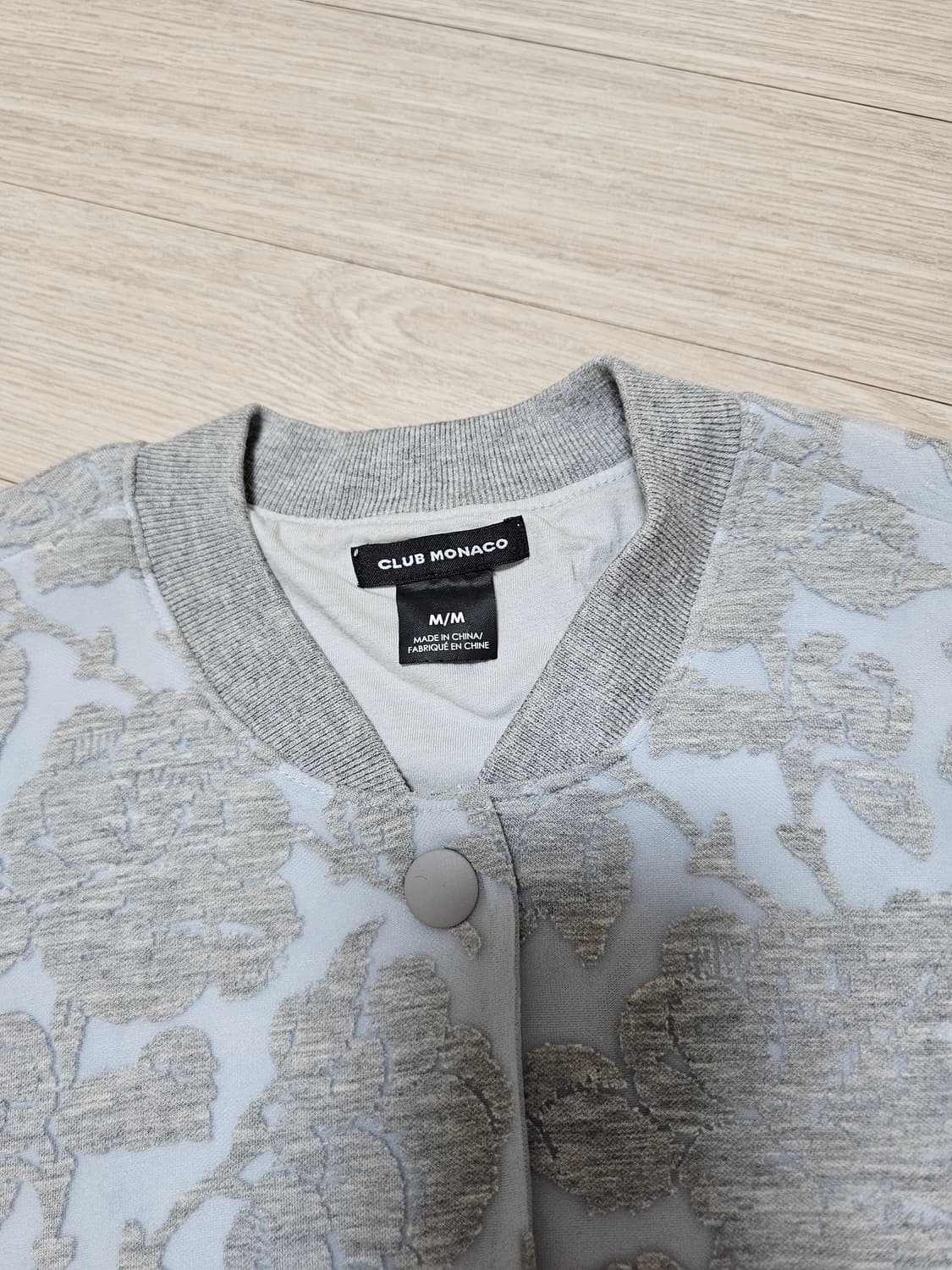 클럽모나코 시스루 플라워패턴 점퍼 상품이미지3