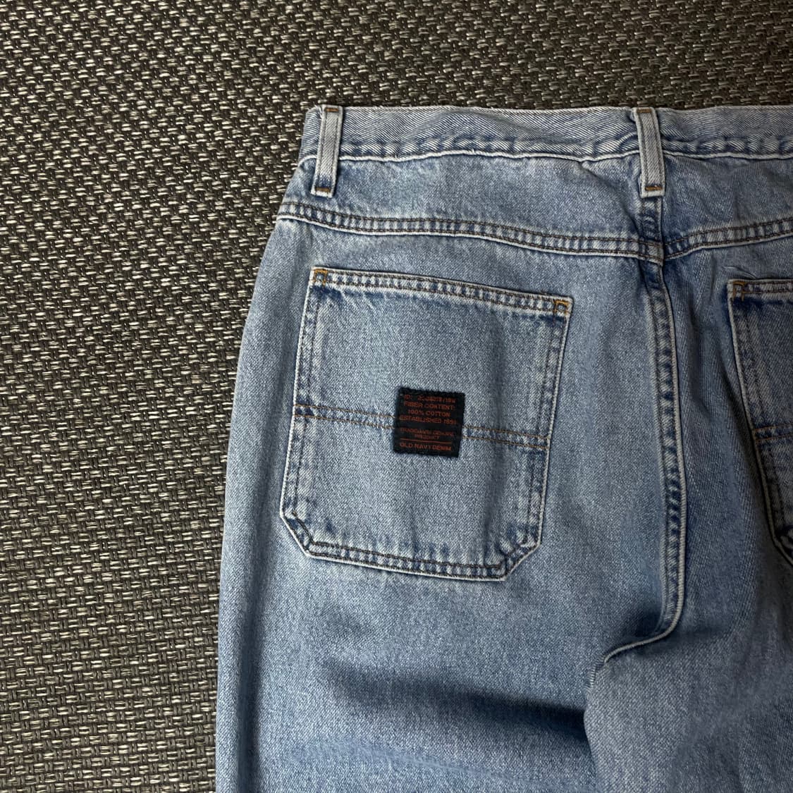 (34) 올드네이비 연청 롱 데님 팬츠 상품이미지7