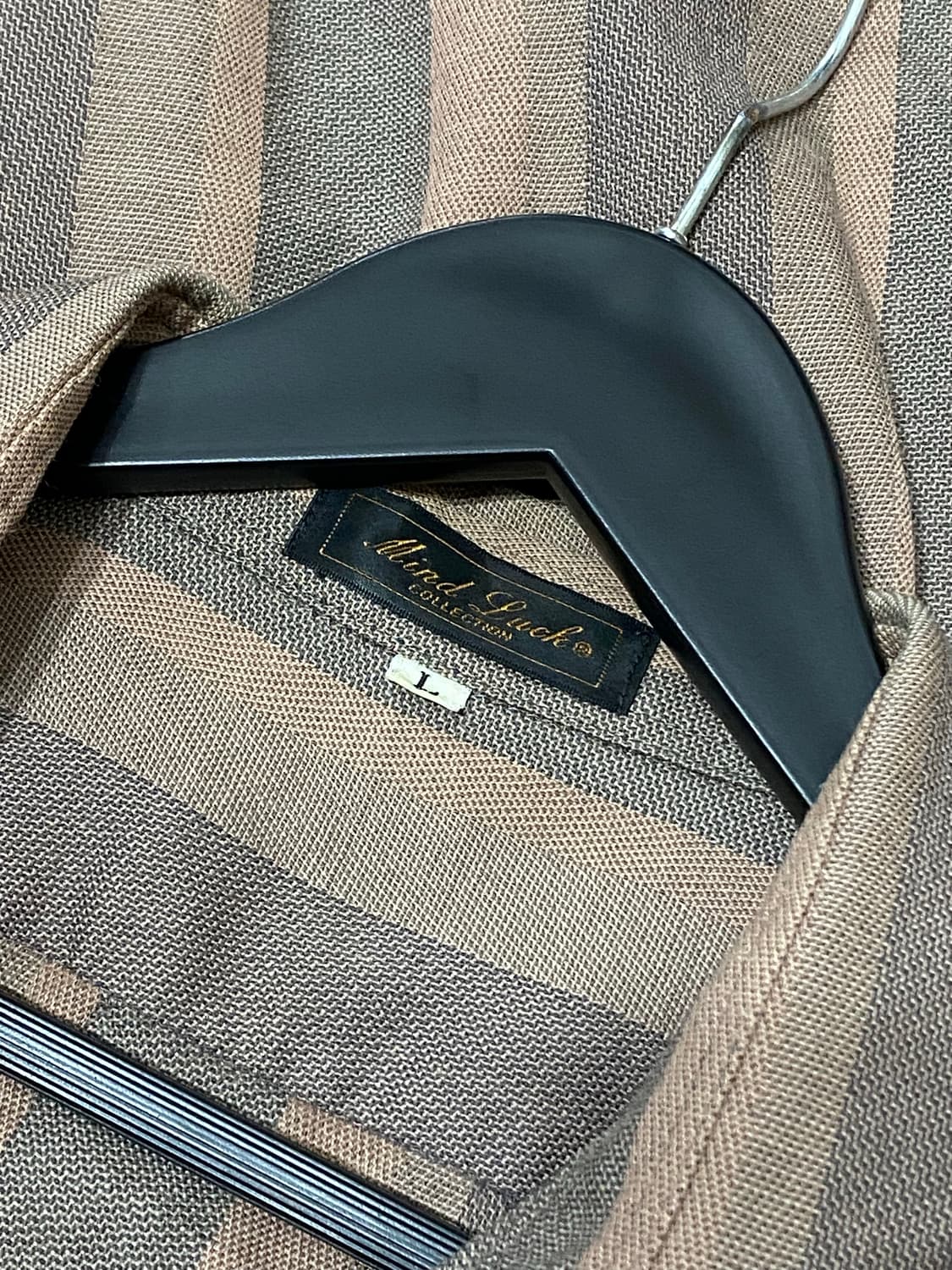 Mind luck 스트라이프 오버핏 셔츠 상품이미지7