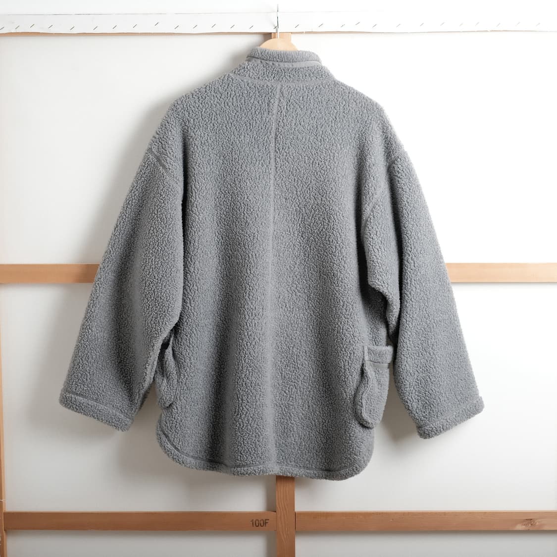 포터클래식 2(M사이즈) 플리스 집업 셔츠 자켓 그레이 상품이미지7