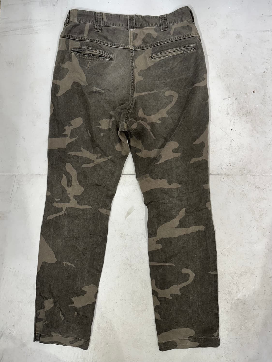 빔즈 베이지 카모플라쥬 밀리터리 카모 팬츠 카고 바지 L 상품이미지5