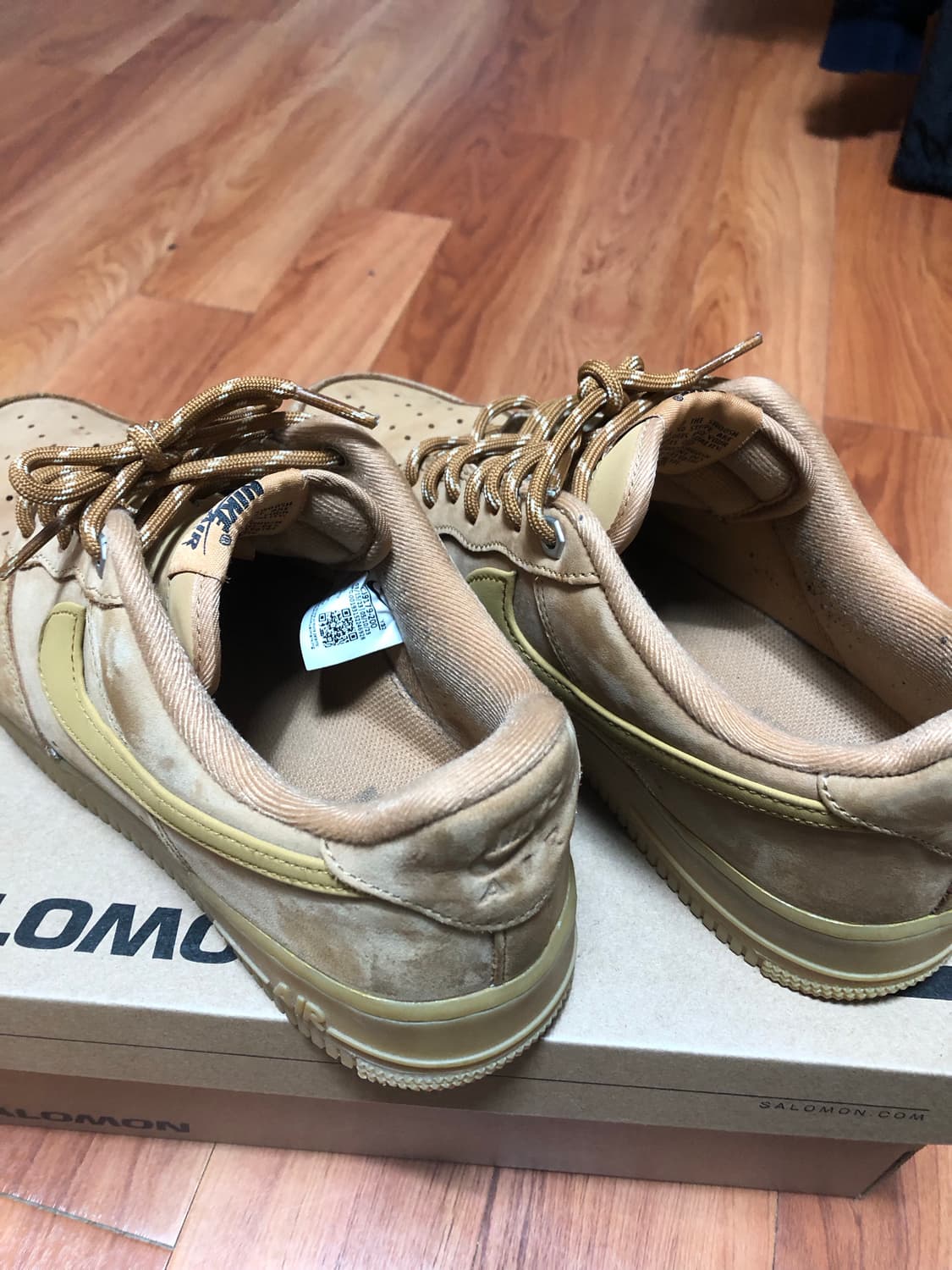 [275]나이키 에어포스 1’07 WB Flax 상품이미지2