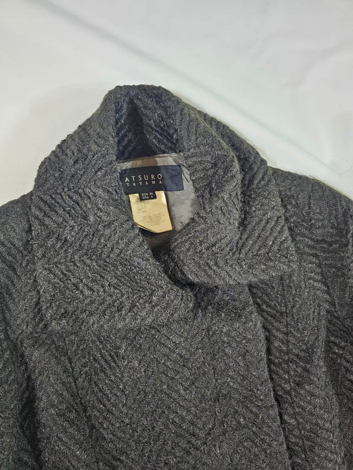 ATSURO TAYAMA JAPAN 빈티지 울 자켓 상품이미지2