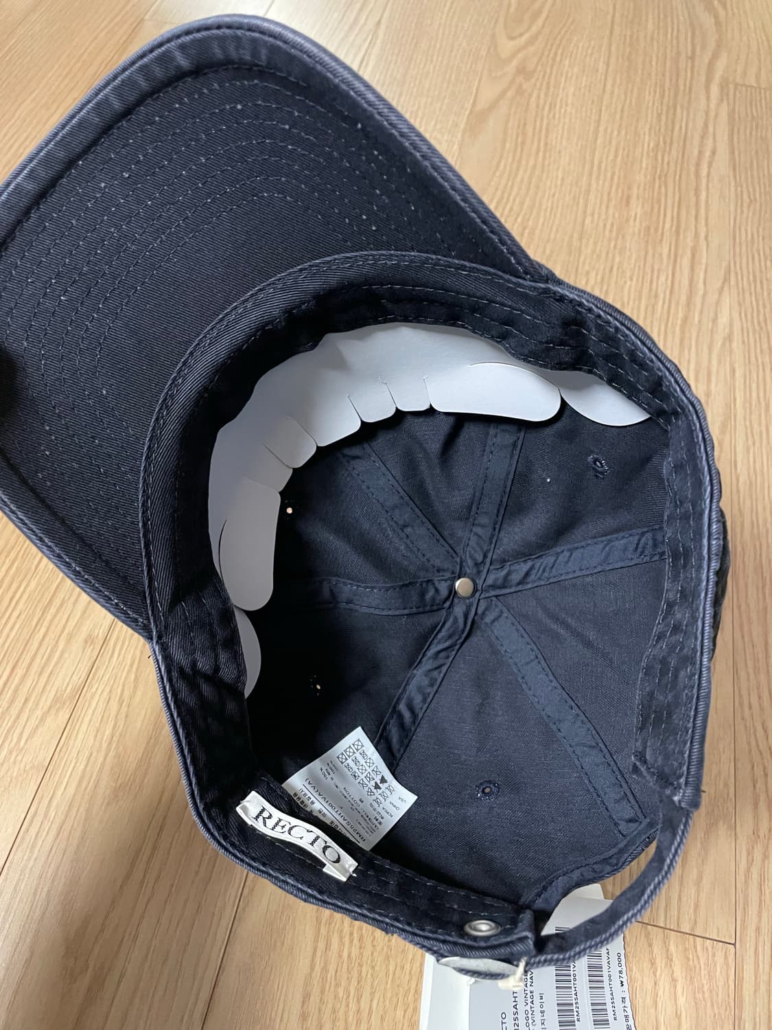 Recto 로고 캡 상품이미지2