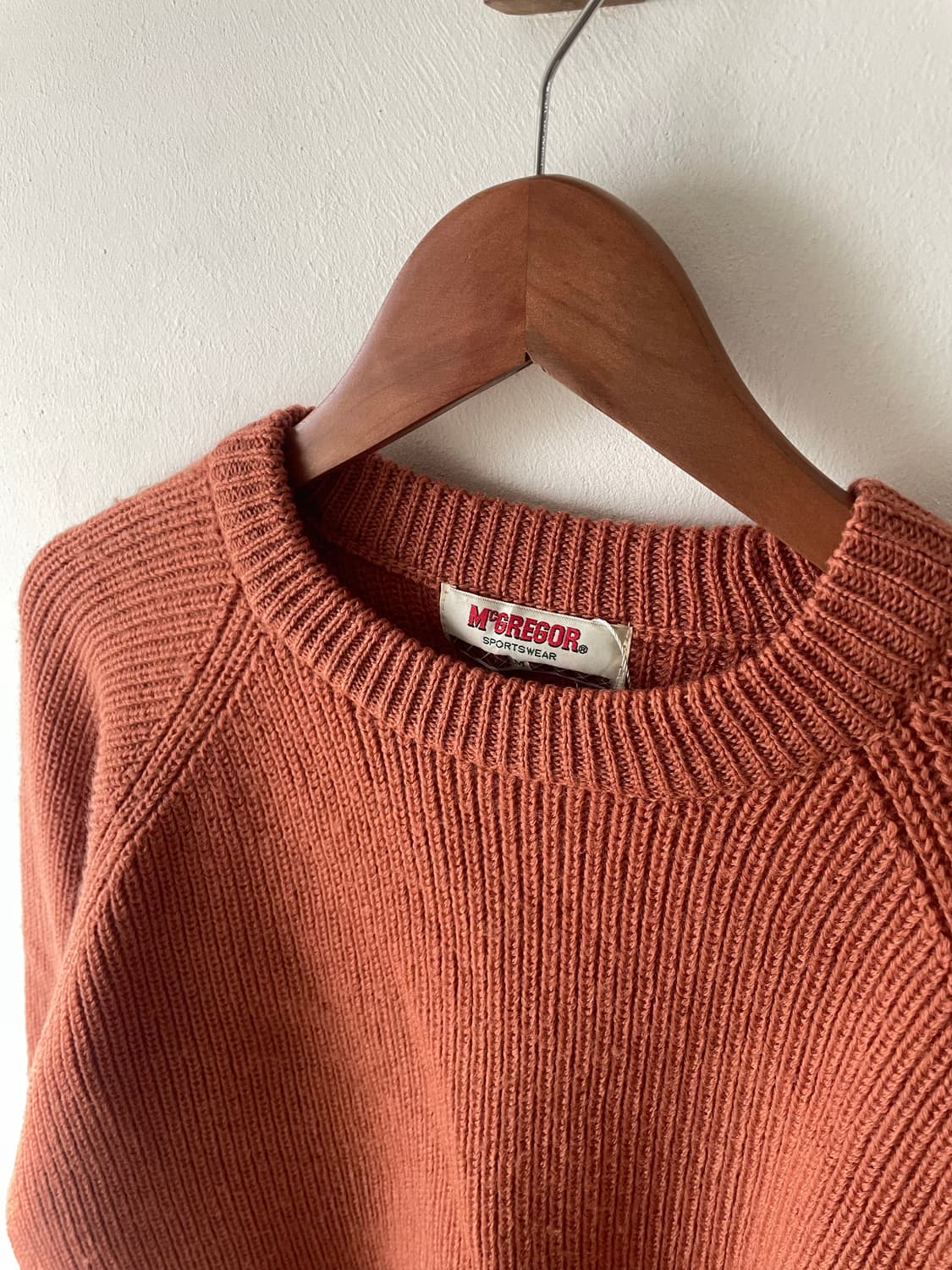 90's Vintage Mcgregor Reglan Round Knit 상품이미지3