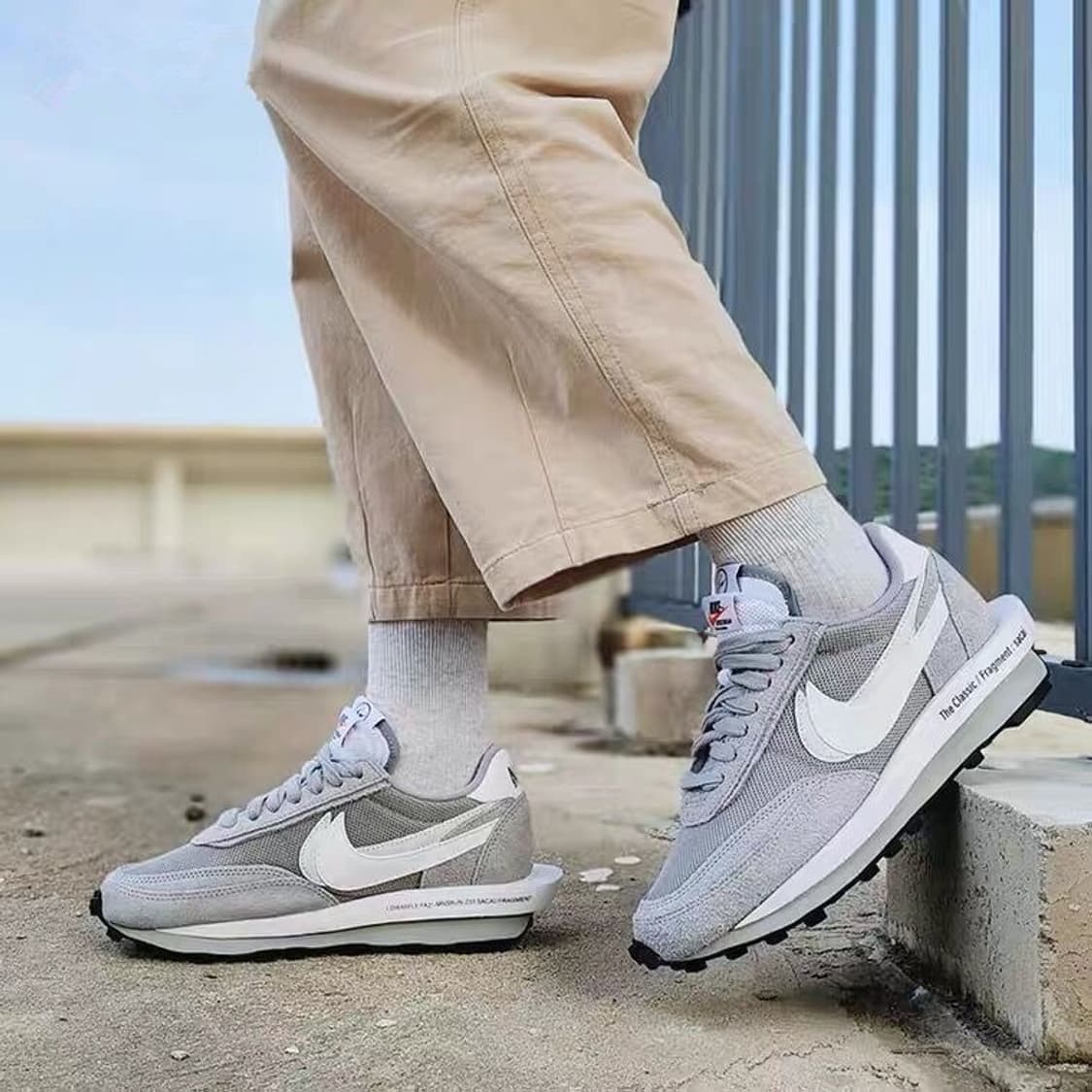 [265]나이키 x 사카이 x 프라그먼트 LD 와플 그레이 상품이미지3