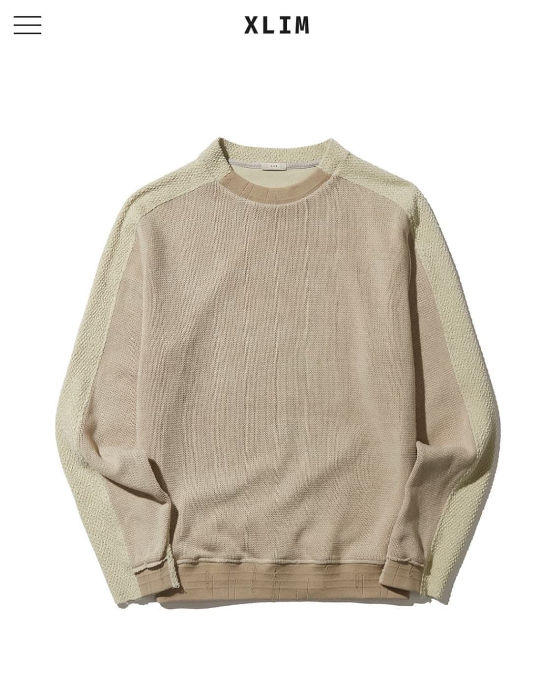 xlim ep4 니트 상품이미지1