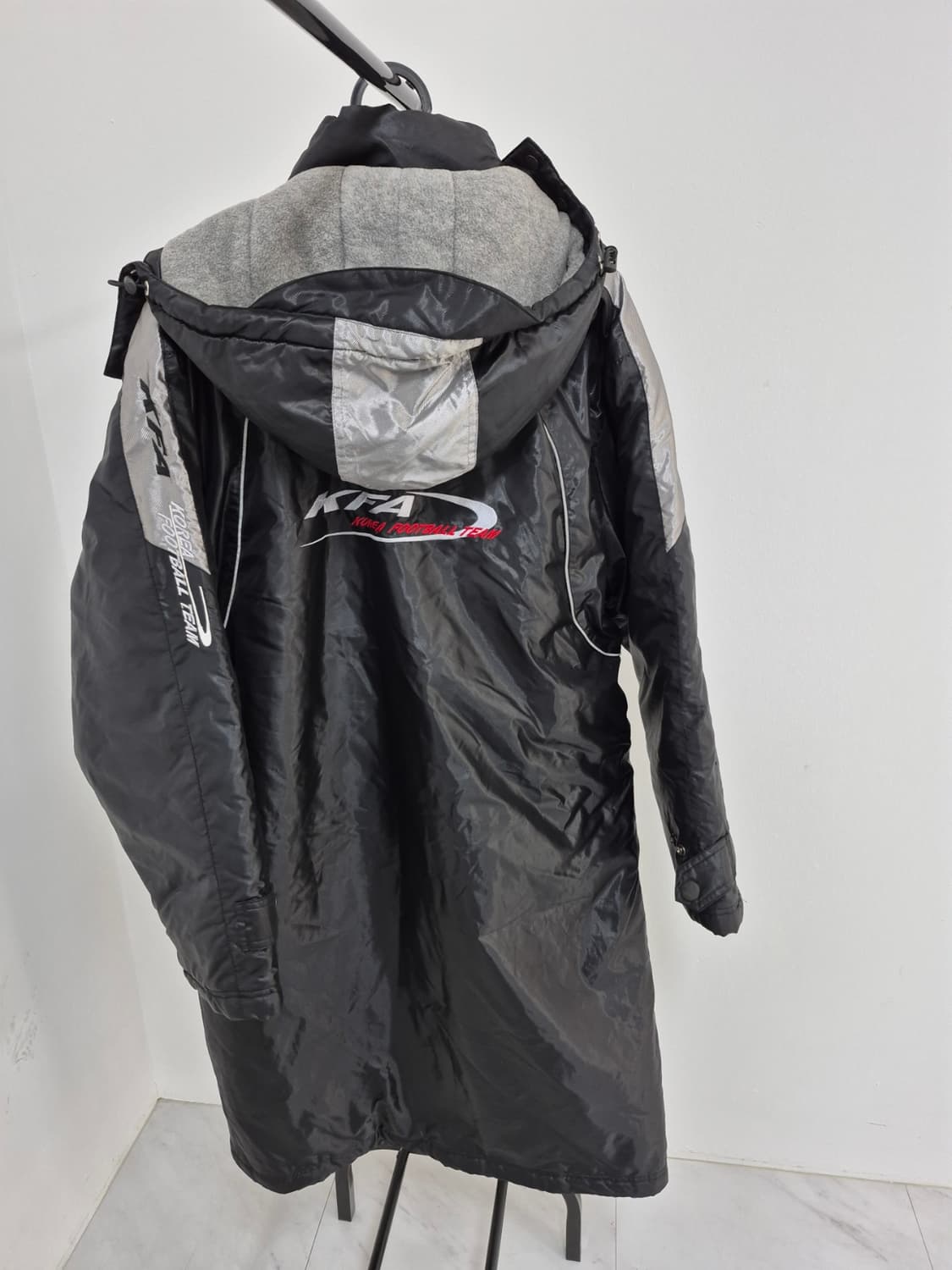 KFA 대한축구협회 롱패딩 점퍼 100사이즈 팝니다 상품이미지2