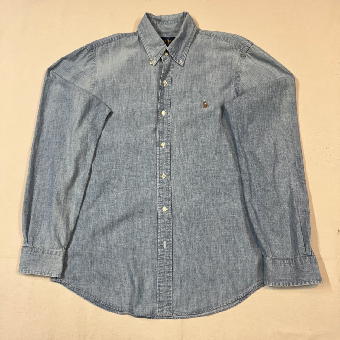 M) 폴로 랄프로렌 클래식핏 샴브레이 셔츠 상품이미지1
