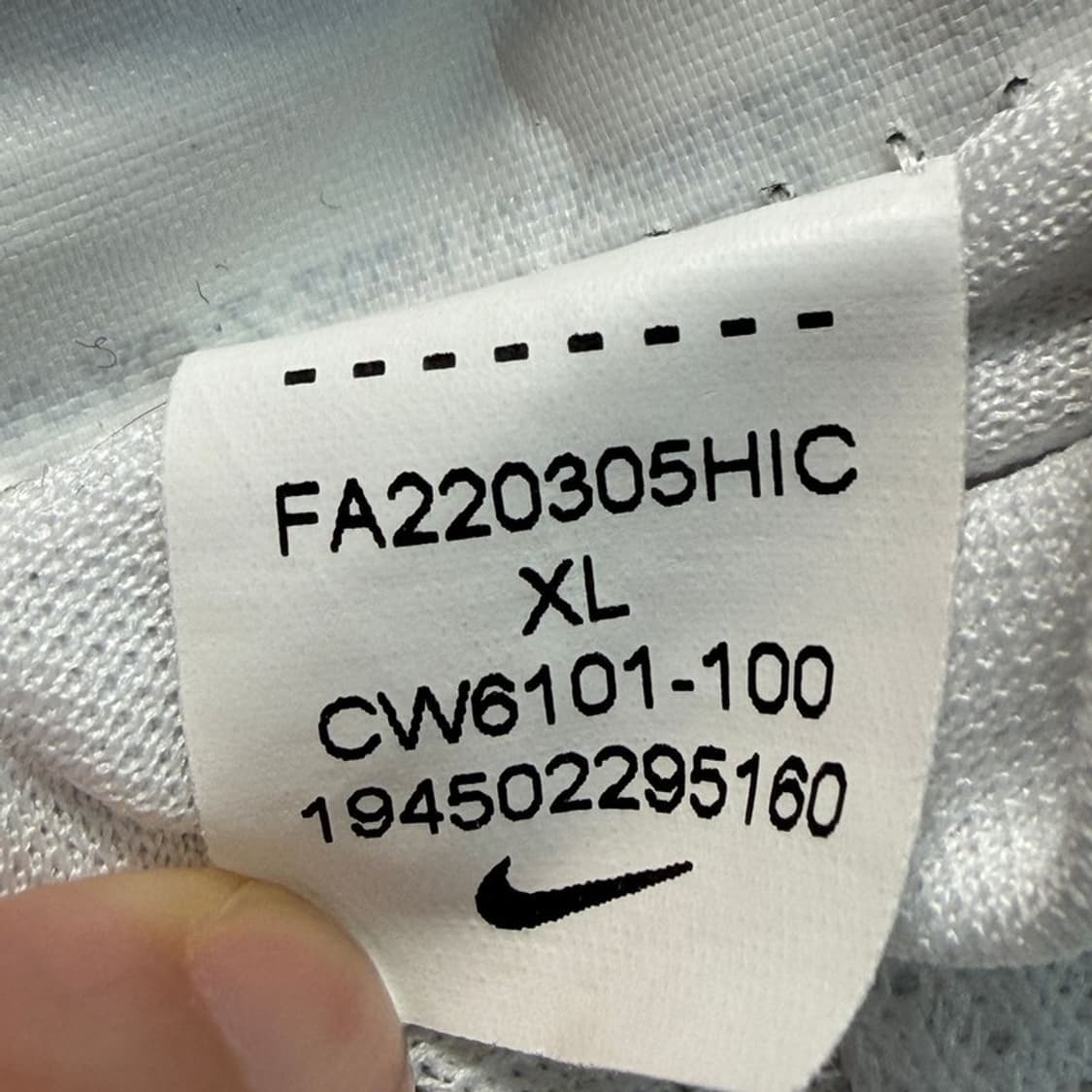 나이키 드라이핏 아카데미 21 반팔 티셔츠 화이트 XL 상품이미지8