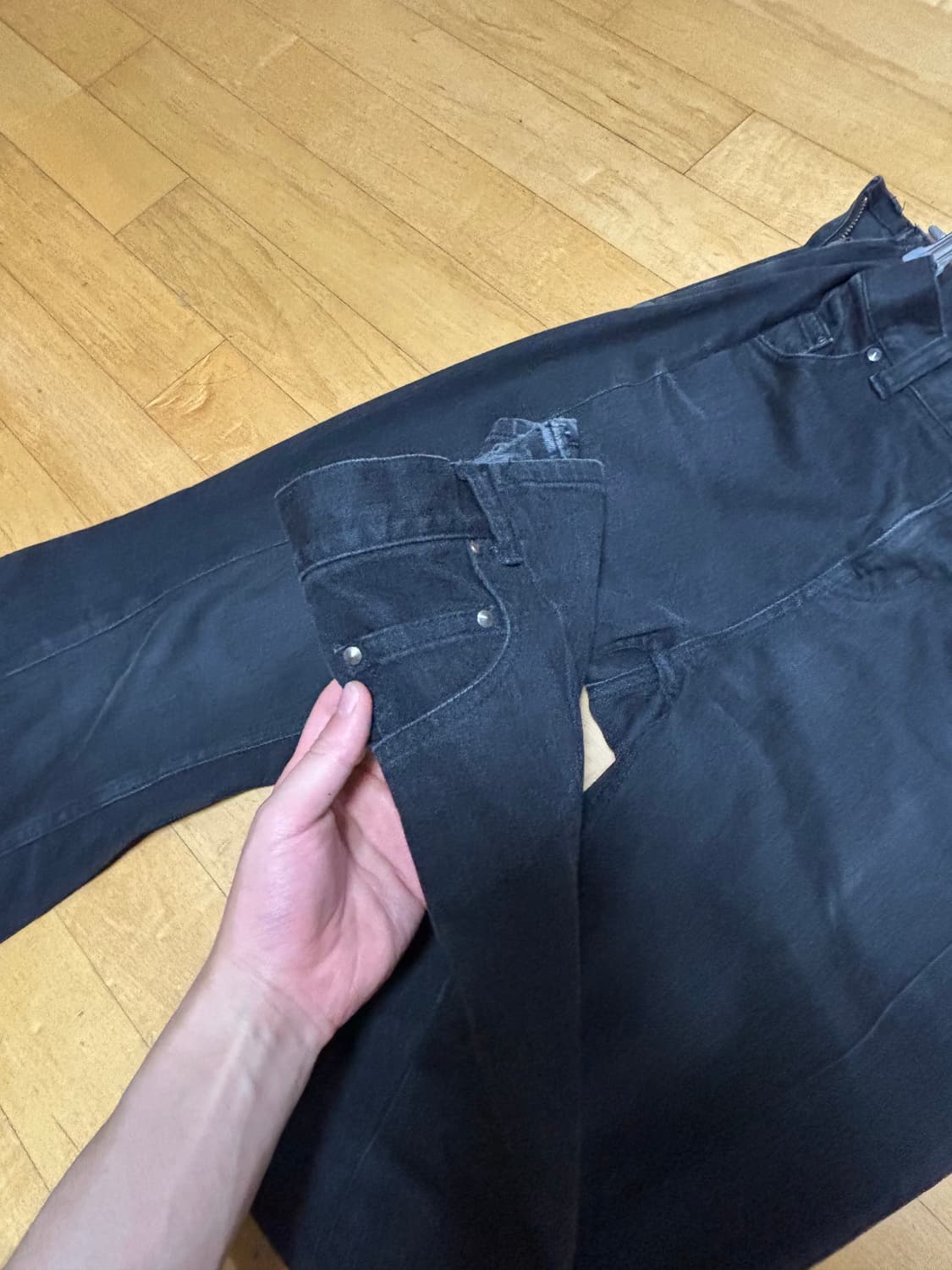 Dietbutcherslimskin2018aw bootscut denim 상품이미지3