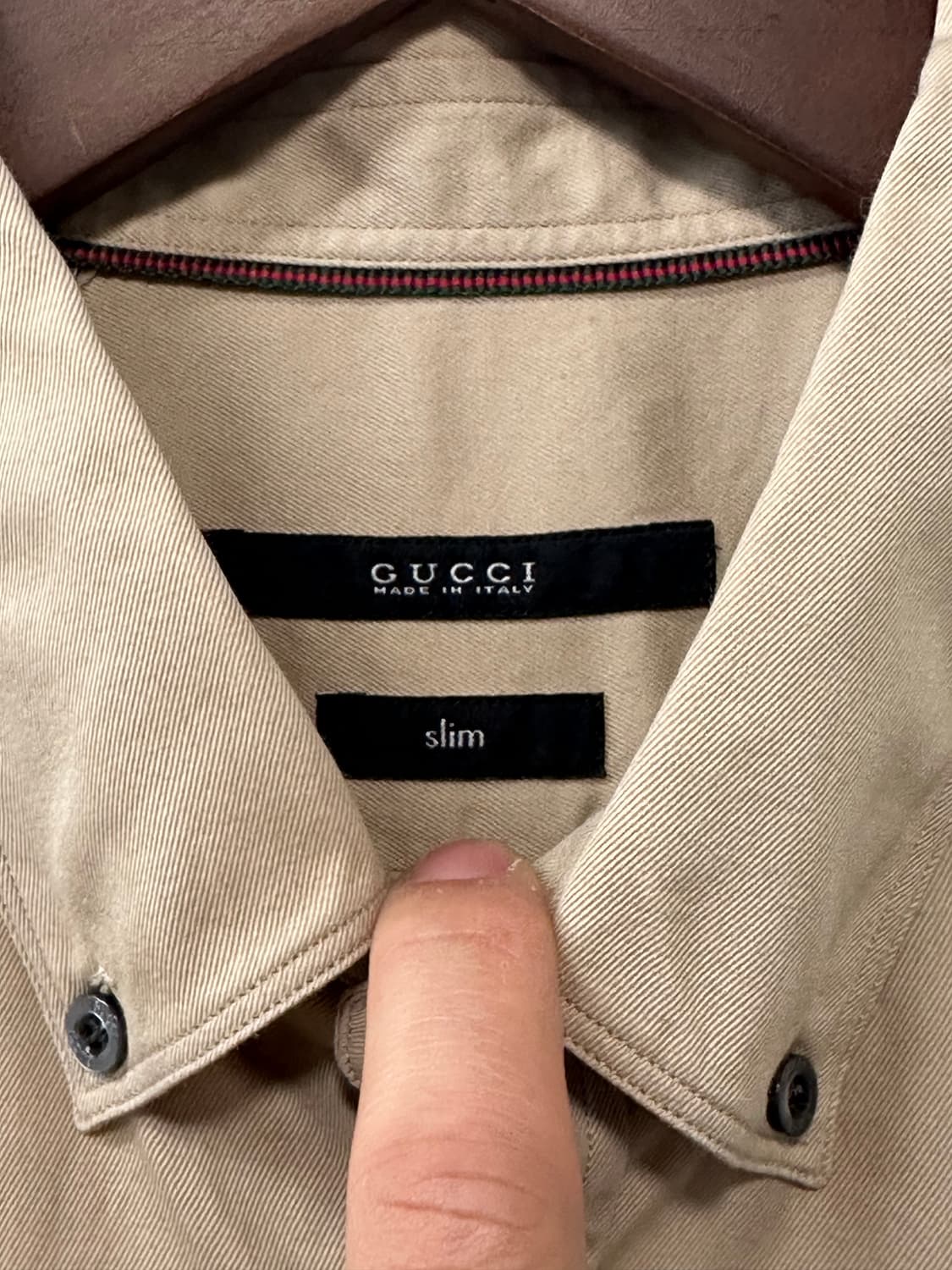 OLD GUCCI 구찌 슬림핏 셔츠 상품이미지3