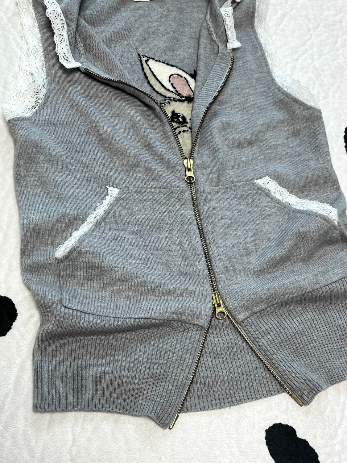 minimum minimum rabbit vest 상품이미지2