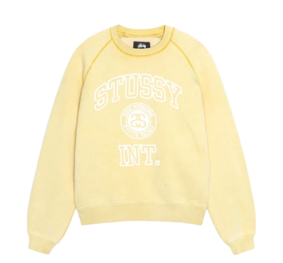 스투시 Stussy Overlock Varsity Raglan Crew  상품이미지1