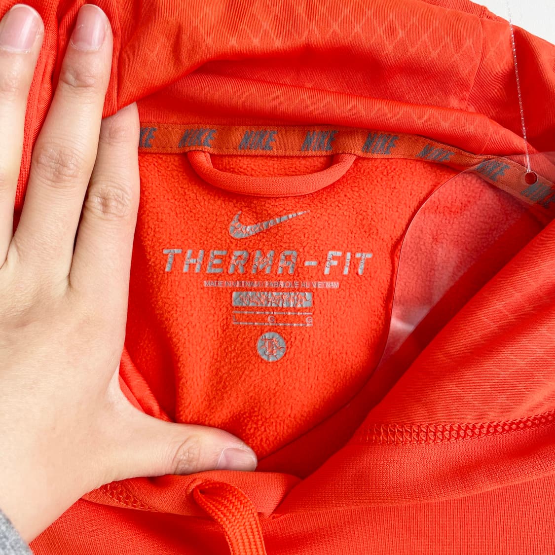 F2 나이키 써마핏 기모 후드티 XL사이즈 상품이미지4