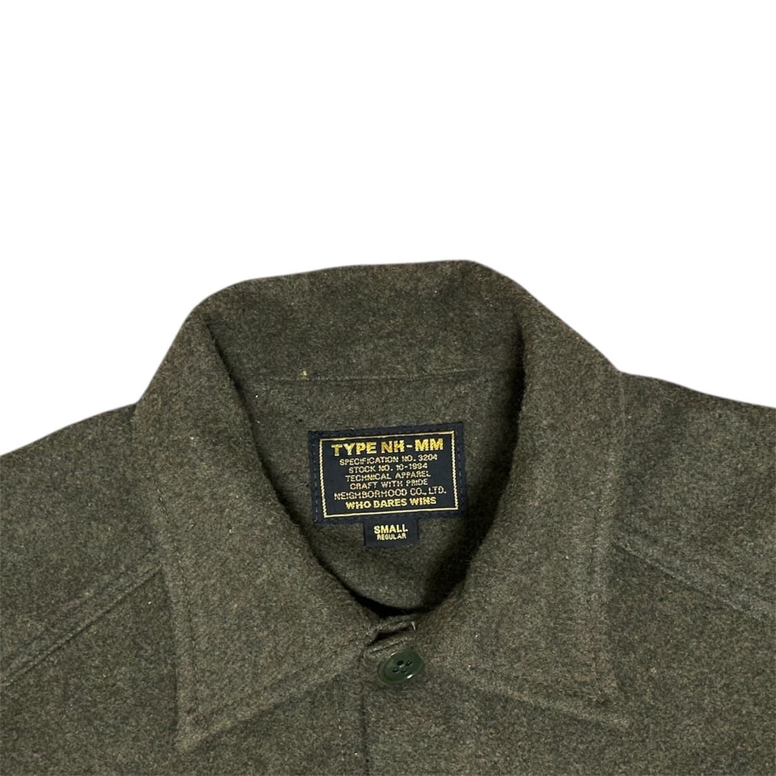 네이버후드 CPO 밀리터리 셔츠 자켓 카키 상품이미지3