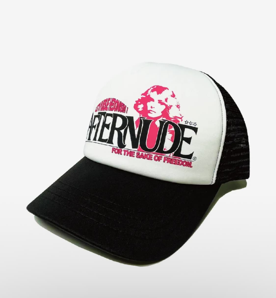 에프터누드 애프터누드 헤도니즘 캡 블랙 모자 상품이미지1