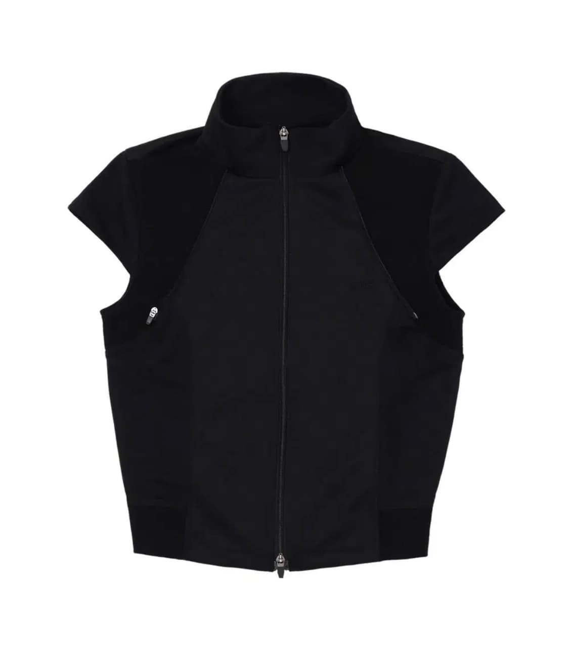 오호스 ojos 캡슬리브 저지 트랙 집업 블랙 상품이미지1