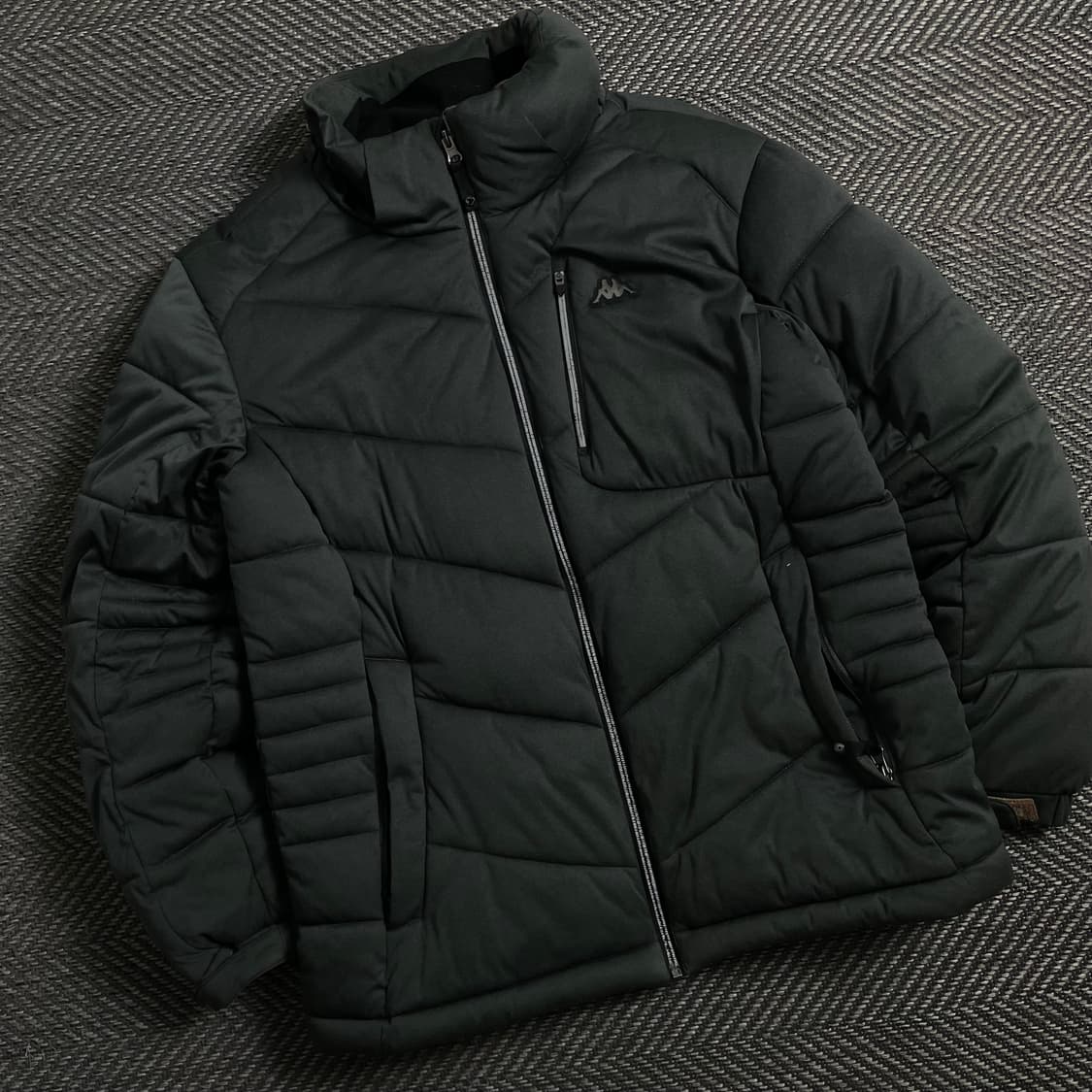 카파 사이드 패치 로고 다운 푸퍼 패딩 점퍼y 4491 상품이미지1