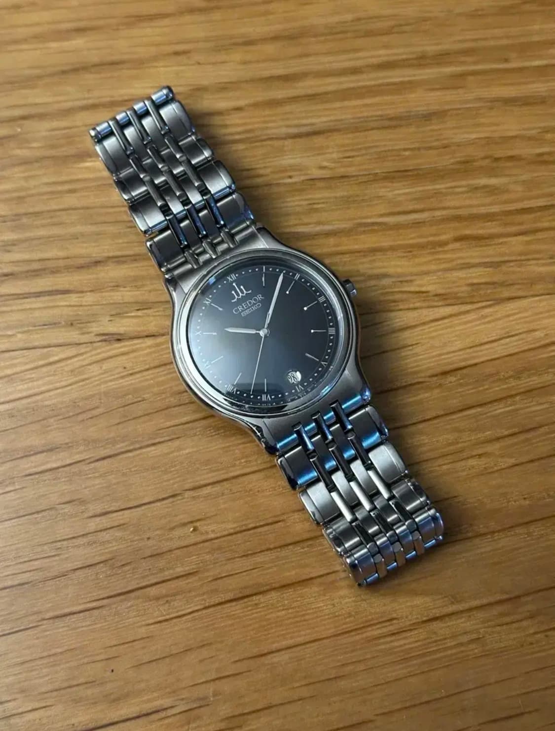 크레도르 세이코 남성 메탈 시계 상품이미지2