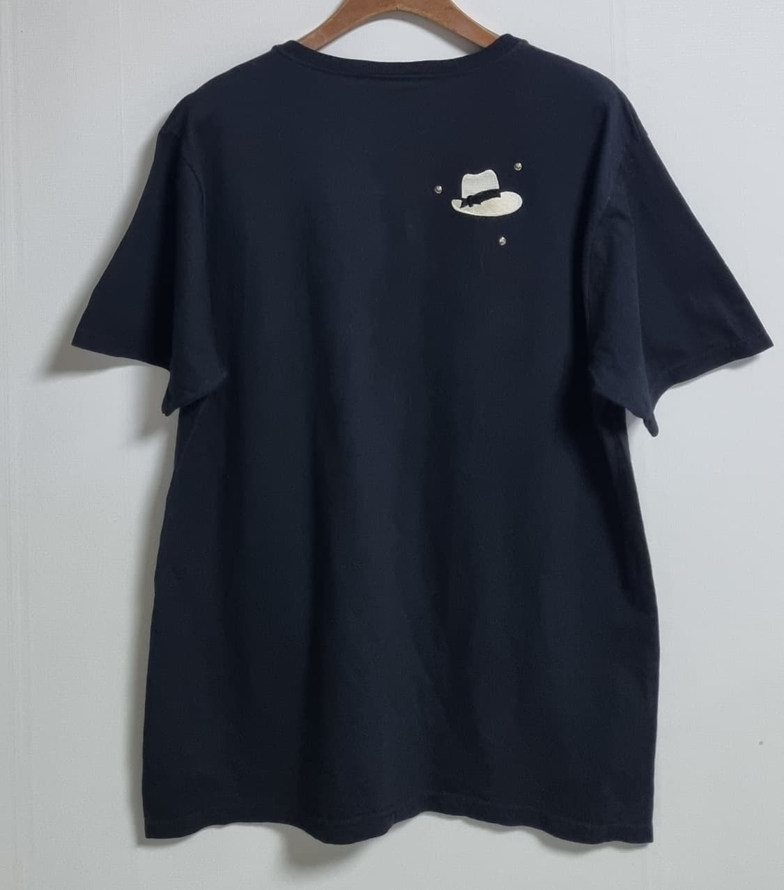 M ) 메이드인하와이 하와이안 블랙 자수 반팔티 상품이미지2