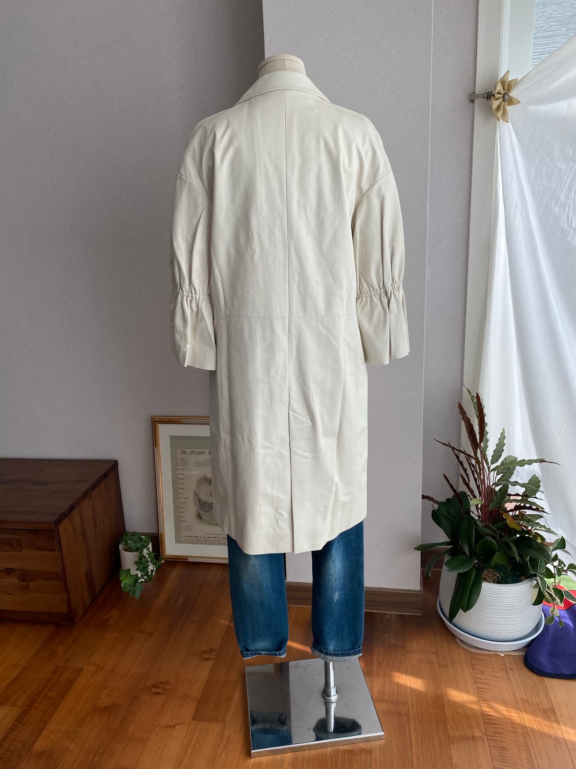 DROMe made in Italy 천연가죽 트렌치(M) 상품이미지4