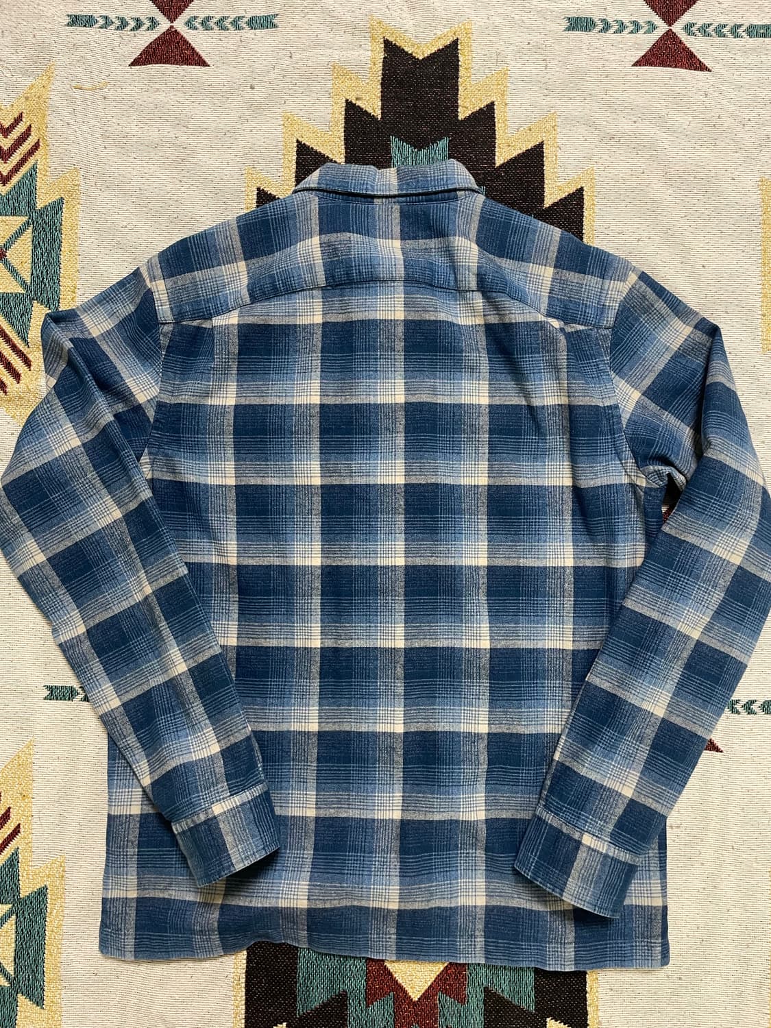RRL 옴브레 캠프셔츠(M) 상품이미지5