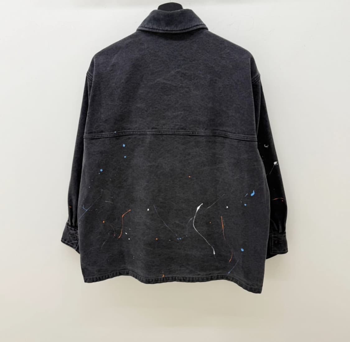 지에다 페인팅 밀리터리 필드 자켓 상품이미지4