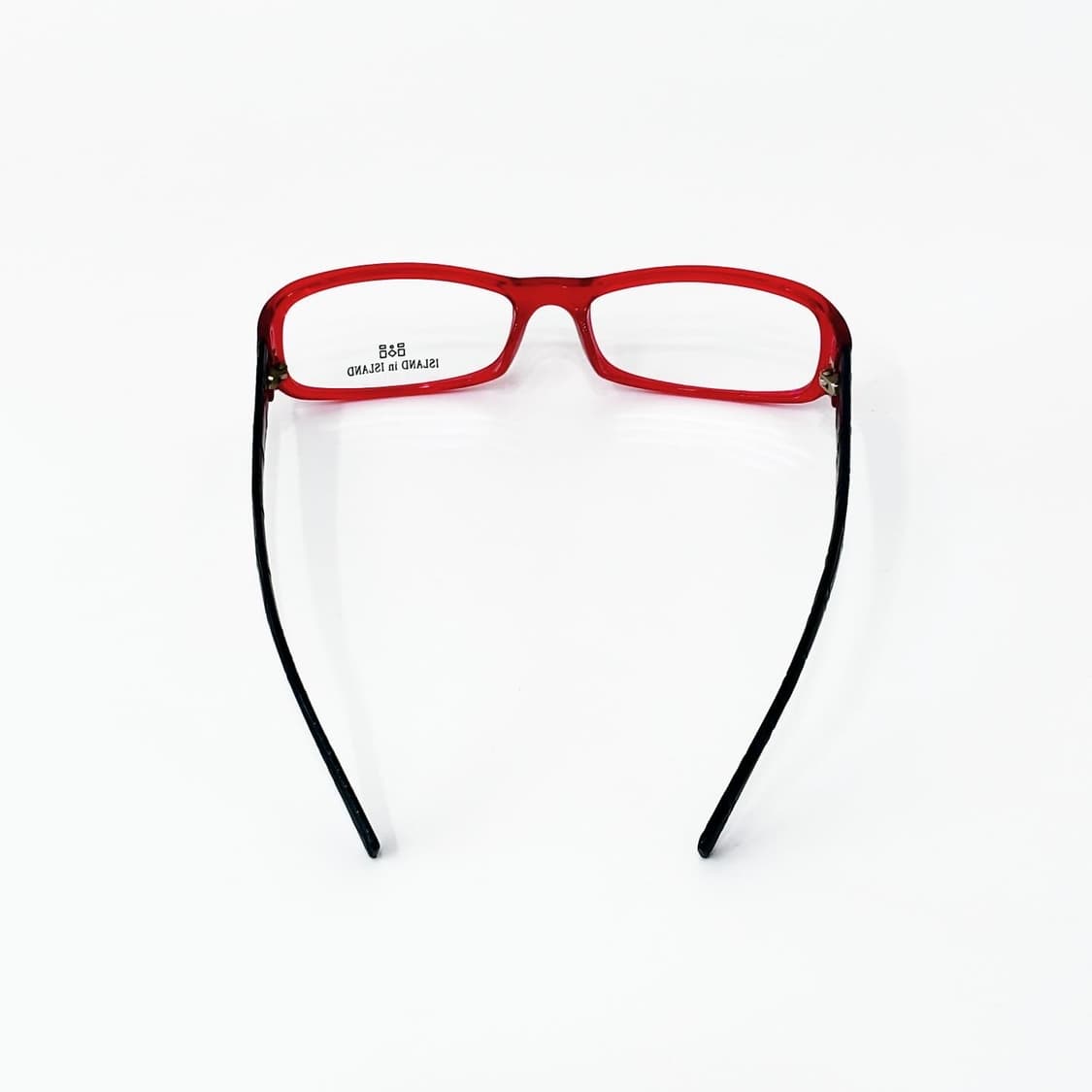 ISLAND in ISLAND 레드 가죽 뿔테 안경 상품이미지6