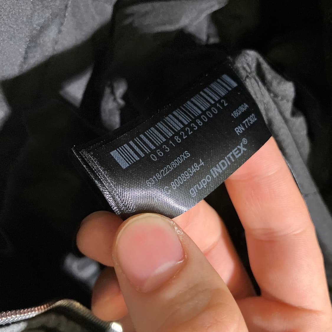S-M)자라 크롭 워싱 레더자켓 MA-1자켓 상품이미지6