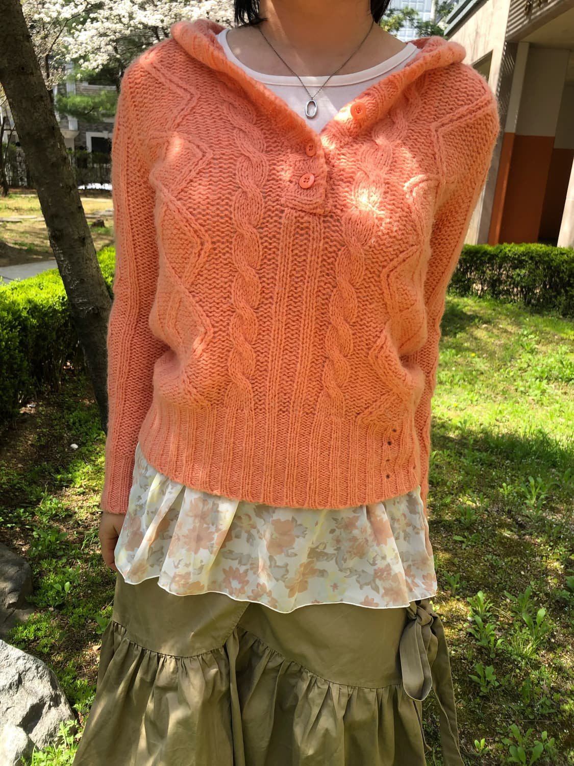 복숭아 모리걸 레이어드 코디🍑 상품이미지5