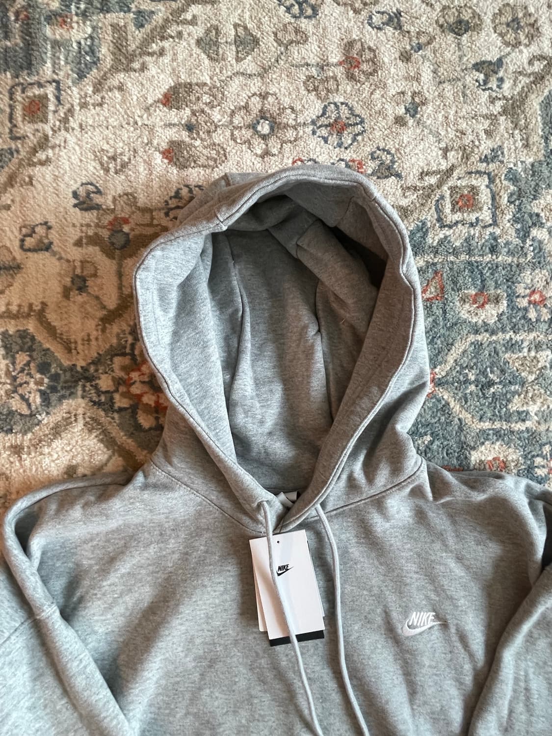 나이키 클럽 플리스 오버사이즈 프렌치 테리 풀오버 후드(새제품. XL) 상품이미지2