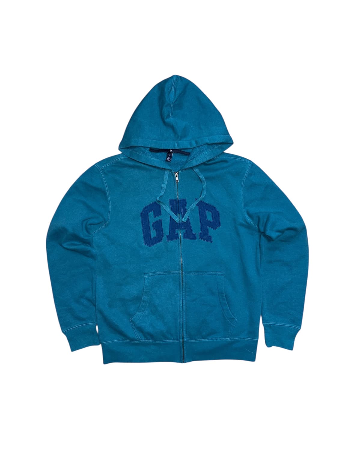 gap 에메랄드 색상 후드 집업 상품이미지3