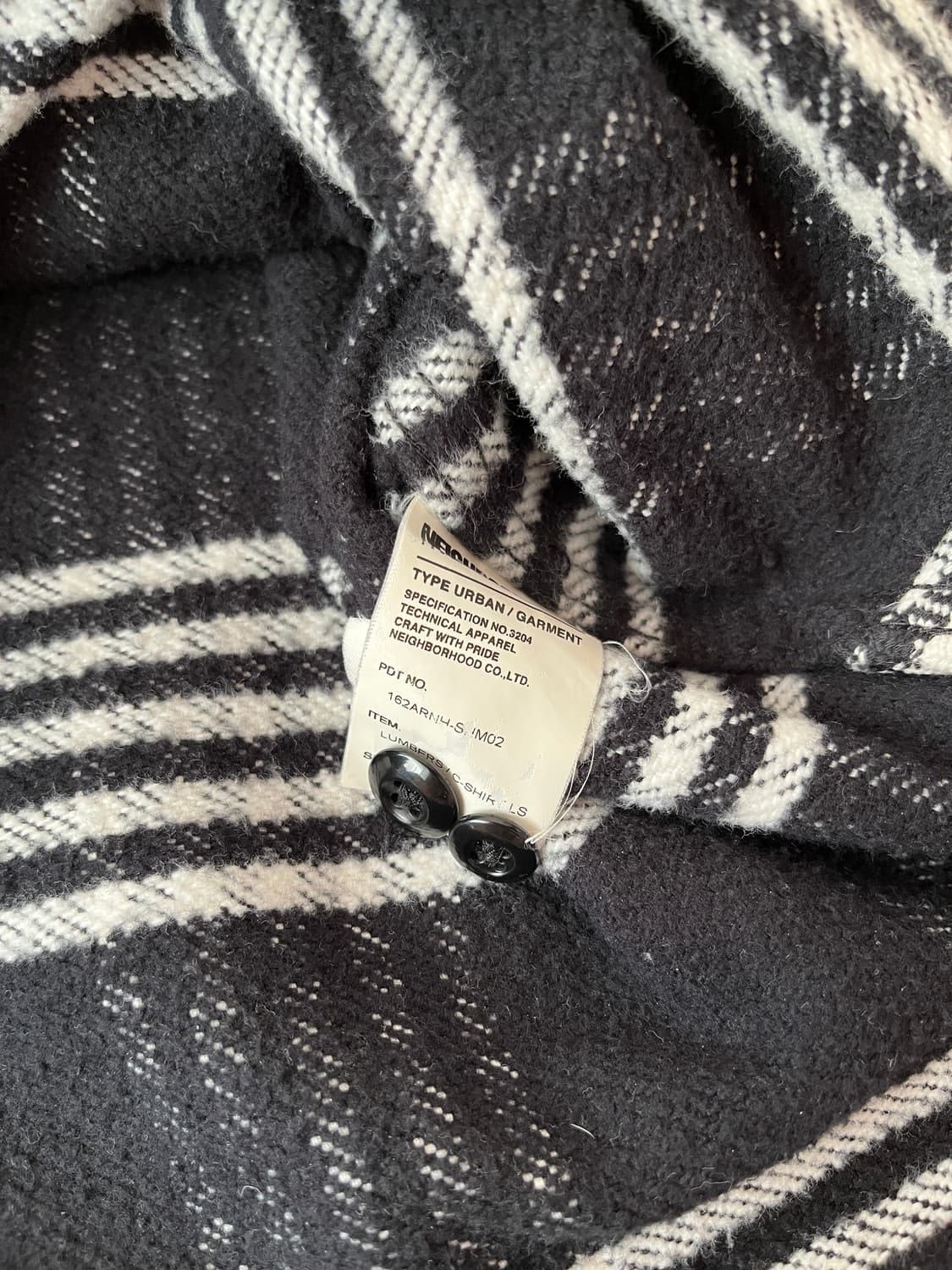 네이버후드 16fw 럼버 셔츠 상품이미지4