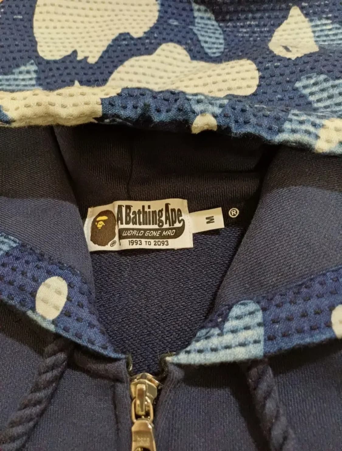 베이프 사시코 카모 릴렉스드핏 후드집업 상품이미지2